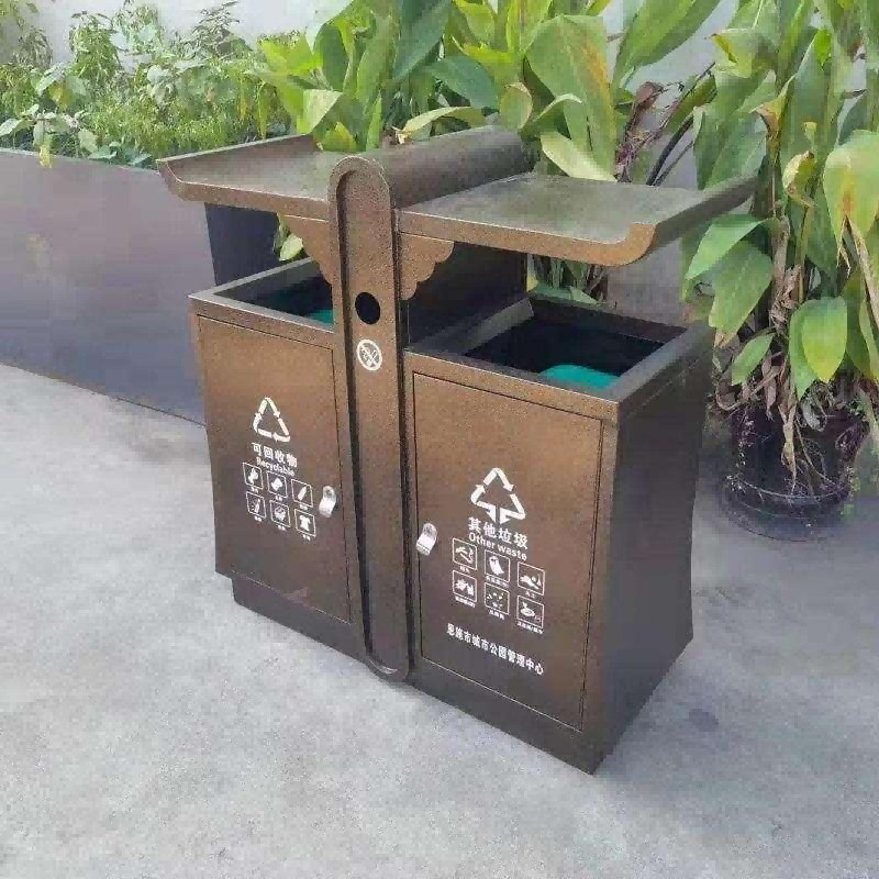 仿古中國風(fēng)垃圾桶FG-0002